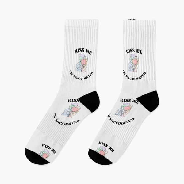 Item preview, Kiss me I'm vaccinated - relationship goals and valentines day gifts designed and sold by mr&mrsmalik malik.