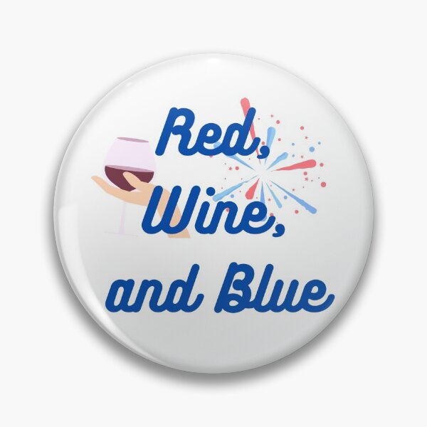 Item preview, Red Wine and Blue designed and sold by GeoTeasters.