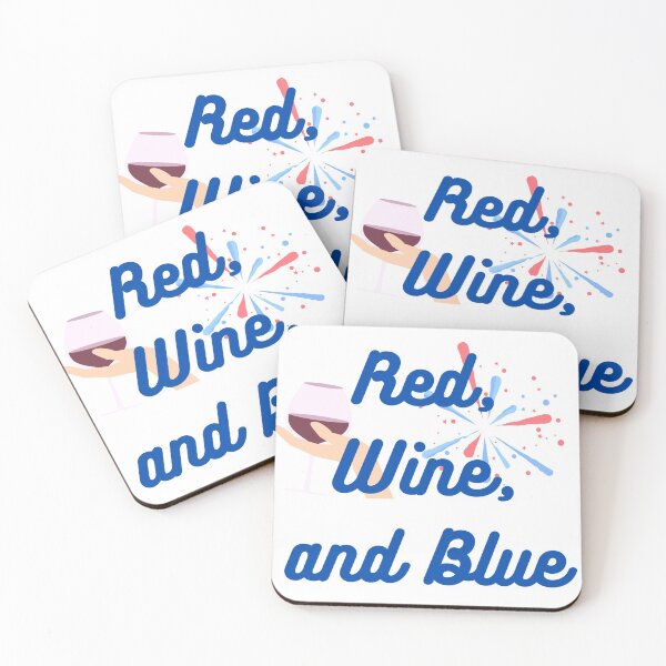 Item preview, Red Wine and Blue designed and sold by GeoTeasters.