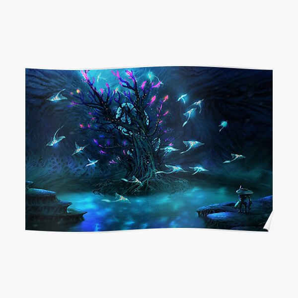 Subnautica - Glow Cove Poster