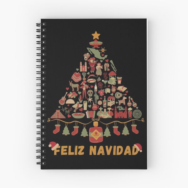 Item preview, Feliz Navidad Mexico | Arbol de Navidad Compuesto de Simbolos de Cultura de Mexico designed and sold by InkItStudio.