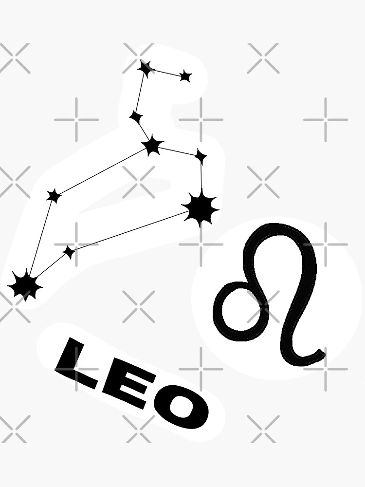 Leo Sticker Pack Sticker For Sale By Sydn5y Redbubble