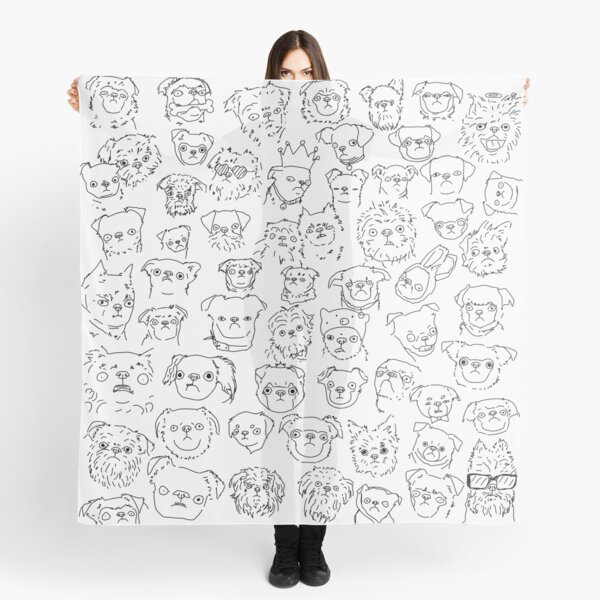 Brussels Griffons Rule Scarf