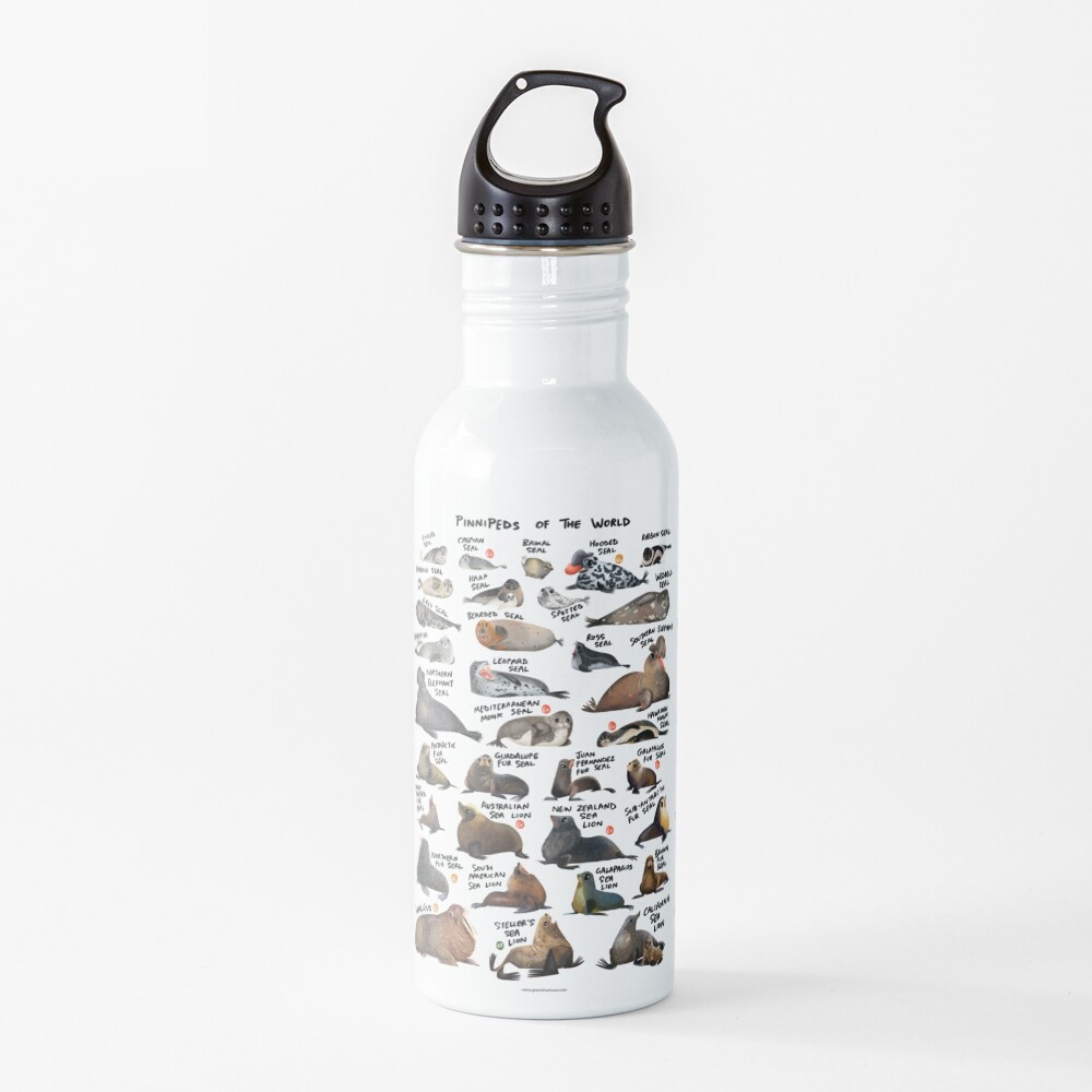 Pinnipeds of the World Water Bottle