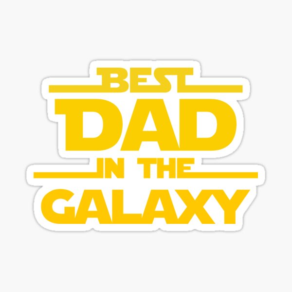 Item preview, Best dad in the galaxy designed and sold by AlbionTradeCo.