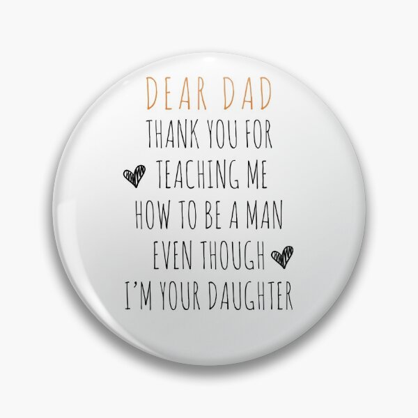 Item preview, Dad Thank for Teaching me How to be a Man designed and sold by ZimbomDesigner.