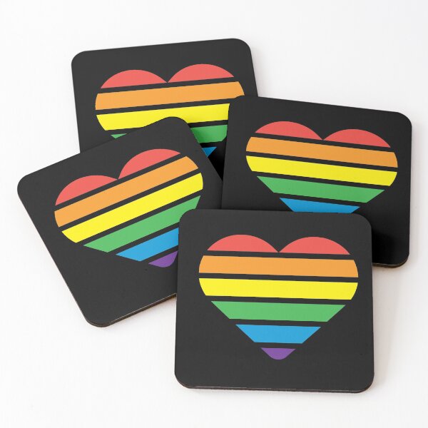 Item preview, Rainbow heart - couple outfits designed and sold by mr&mrsmalik malik.