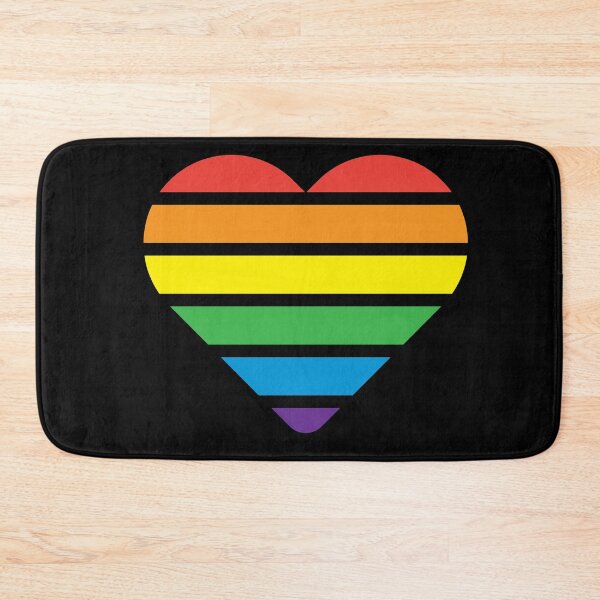 Item preview, Rainbow heart - couple outfits designed and sold by mr&mrsmalik malik.