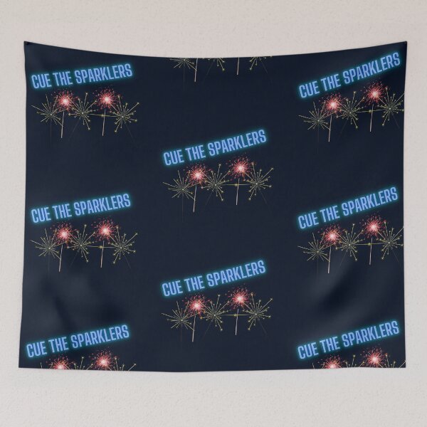 Item preview, Cue the Sparklers 2 #July4th2021 designed and sold by GeoTeasters.