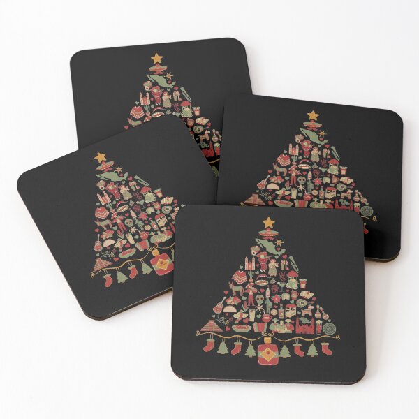 Item preview, Arbol de Navidad Disenado con Simbolos de Cultura de Mexico  designed and sold by InkItStudio.