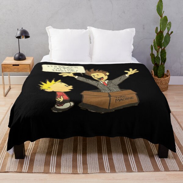 Item preview, Bigger on the inside calvin and art comics hobbes gift for fans designed and sold by Gmtart.