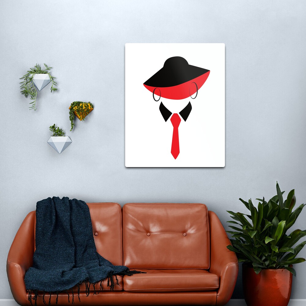 Woman Boss Series Metal Print
