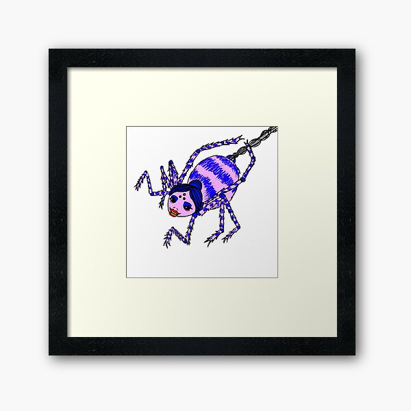 Suze Spider Framed Art Print