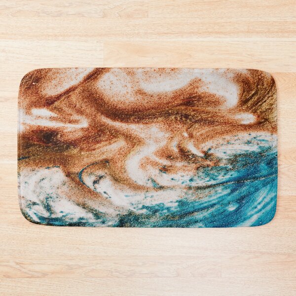 Item preview, Blue White Brown Abstract Act designed and sold by BEyourself be.