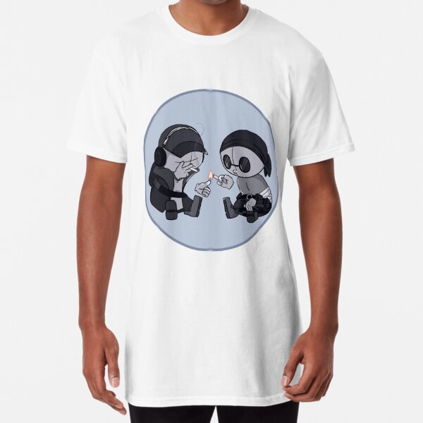 Fnf Clothing Redbubble - madness combat t shirt roblox