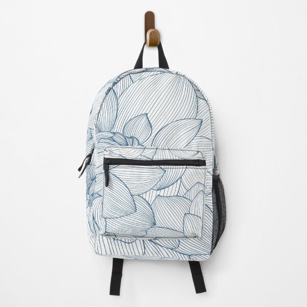 Item preview, Blue Floral Hamptons print designed and sold by RaianasHome.