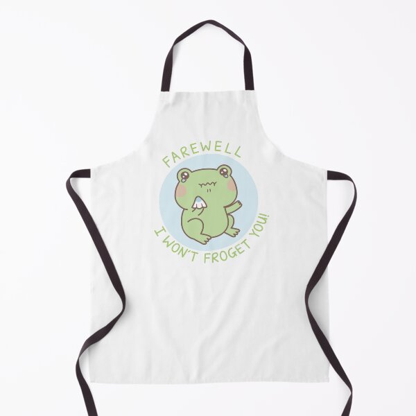 Item preview, Crying Frog Farewell I Won't Froget You designed and sold by rustydoodle.