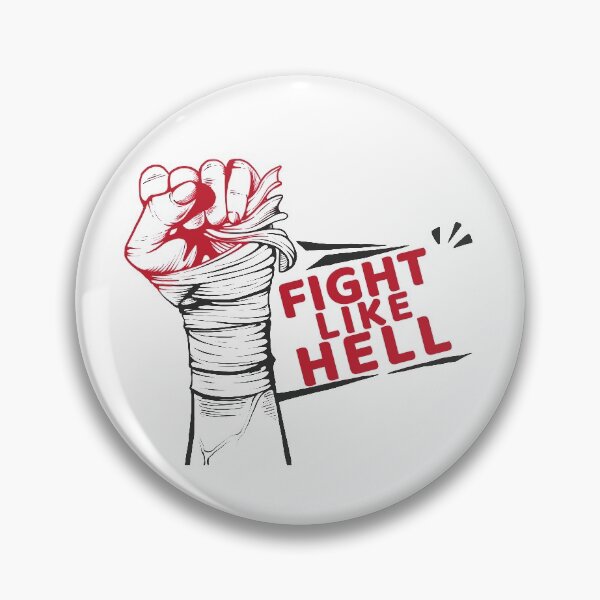 Item preview, Louder With Crowder, Fight Like Hell designed and sold by graphic-genie.