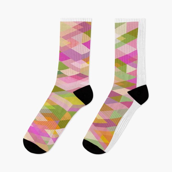 Item preview,  Rhapsody Jewelled Pink Modern Abstract Geo designed and sold by Cecilia Mok.