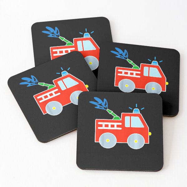 Item preview, Child Fire Engine Fire Brigade Vehicle Child T-shirt designed and sold by Happy-Luxemb.