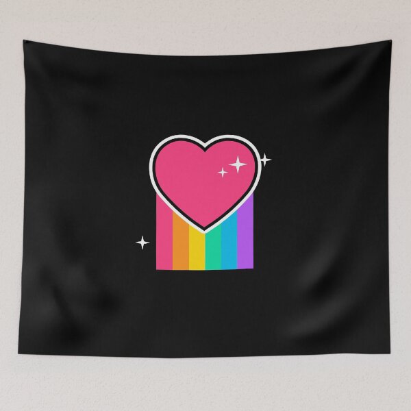 Item preview, Rainbow love heart - relationship goals designed and sold by mr&mrsmalik malik.