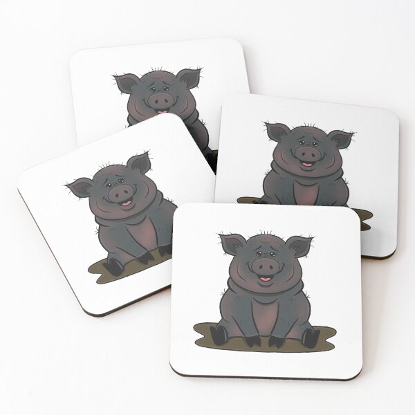 Item preview, Pigs make me smile designed and sold by Laura Burger.
