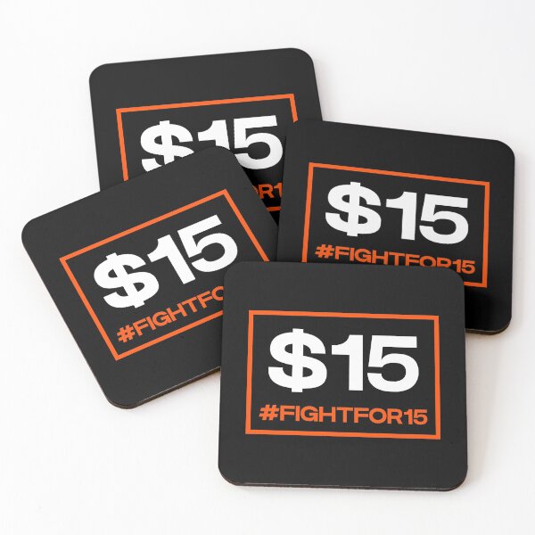 Item preview, Fight For 15 designed and sold by Picket Club.