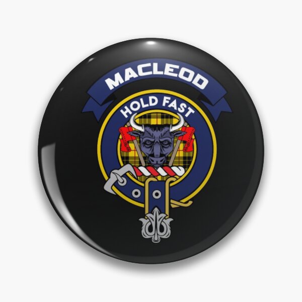 Item preview, Scottish Tartan Macleod Clan Badge T Shirt  designed and sold by Clavitaps.