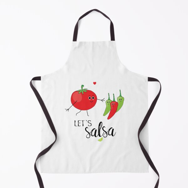 Item preview, Lets Salsa Cute Cartoon Tomato and Chillies designed and sold by Macramama.