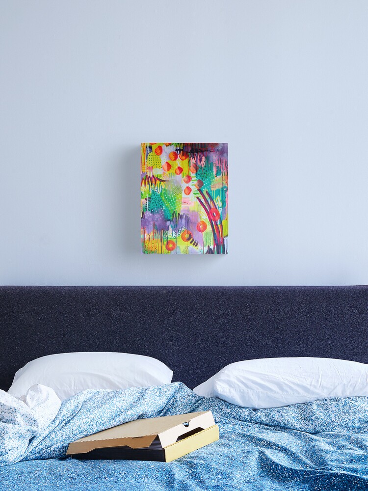Thumbnail 2 of 3, Canvas Print, Lean Into It designed and sold by jemcnair.