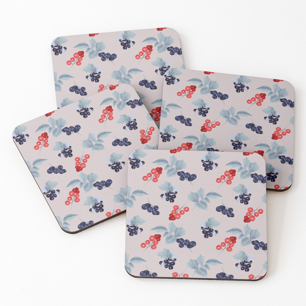 Aperçu de l'œuvre Dessous de verre (lot de 4) créée et vendue par Patternsonly.