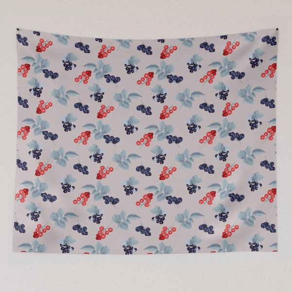 Artikelvorschau, Blue and red grapes patterns entworfen und verkauft von Patternsonly.