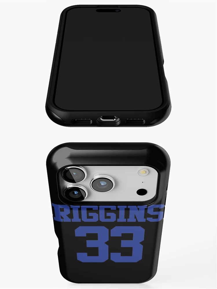 Thumbnail 3 of 4, iPhone Case, Number 33 Riggins designed and sold by HencerHeorges.