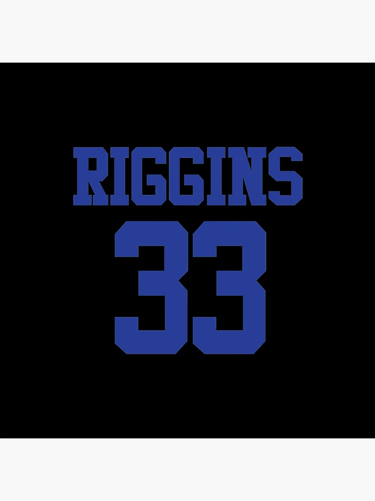Thumbnail 4 of 4, Clock, Number 33 Riggins designed and sold by HencerHeorges.