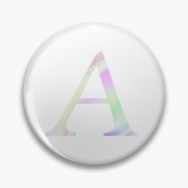Item preview, Letter A Holographic designed and sold by ind3finite.