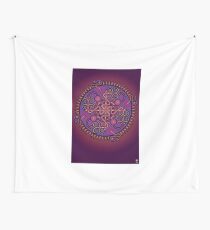 Unique abstract poster designs-Cell penetration Wall Tapestry