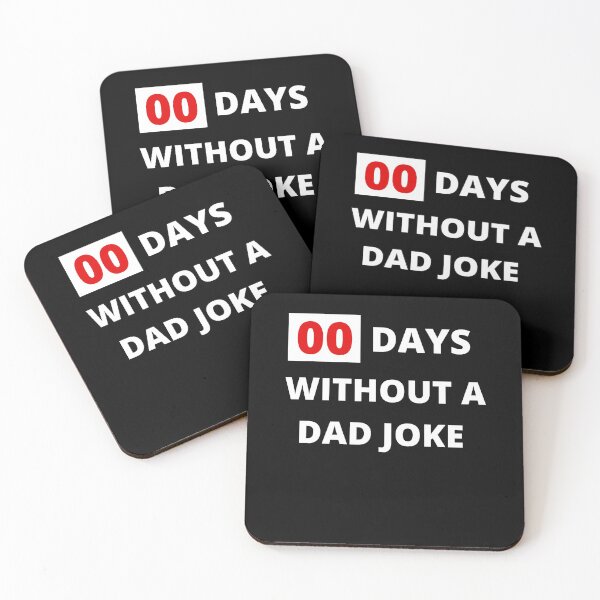 Item preview, Zero Days Without A Dad Joke - Funny Dad Joke Gift designed and sold by BellaVille.