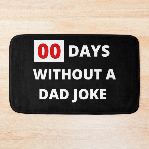 Item preview, Zero Days Without A Dad Joke - Funny Dad Joke Gift designed and sold by BellaVille.