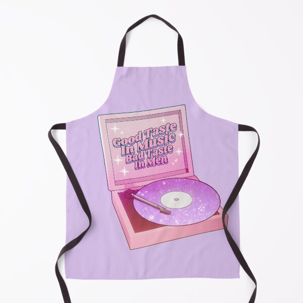 Item preview, Good Taste In Music Bad Taste In Men Vinyl Record Player designed and sold by VelvepeachShop.