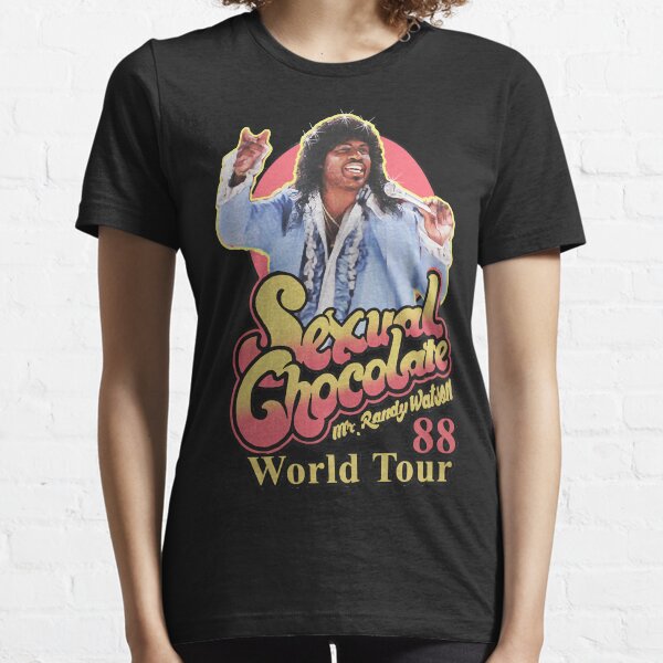 Item preview, RANDY WATSON - SEXUAL CHOCOLATE WORLD TOUR 88 funny gift designed and sold by kbeyvette.