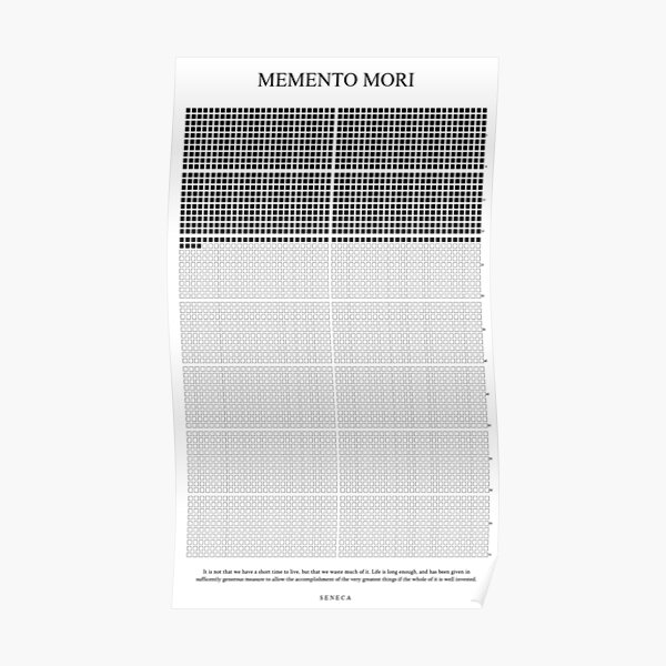 Memento Mori Poster Poster