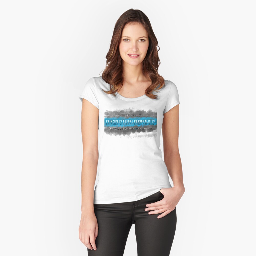 Item preview, Fitted Scoop T-Shirt designed and sold by ThatsJustJilly.