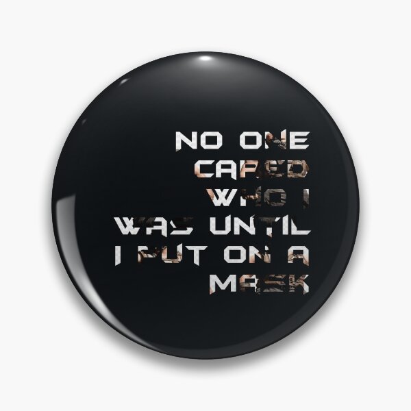 Item preview, Bane Mask text the dark knight designed and sold by KamalRavHp7.