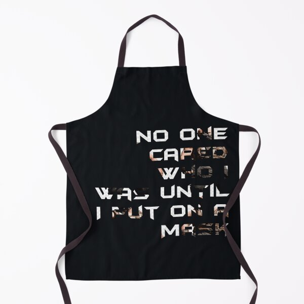 Item preview, Bane Mask text the dark knight designed and sold by KamalRavHp7.