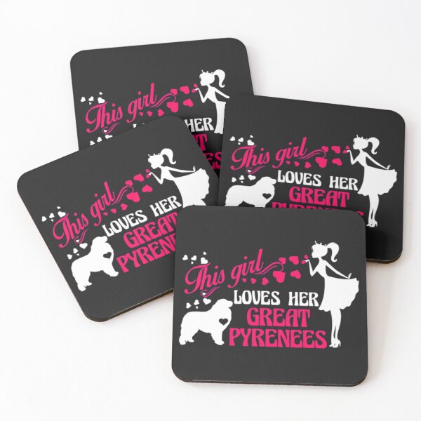Item preview, Girl Loves Her Great Pyrenees T-Shirt  designed and sold by StarcyWol.
