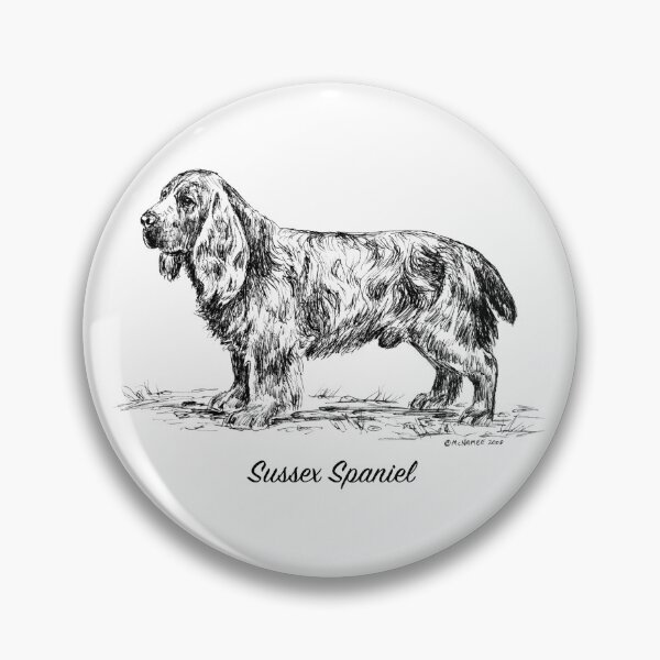 Item preview, Sussex Spaniel designed and sold by Terry McNamee.