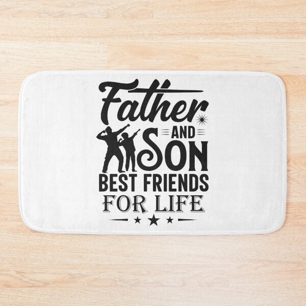 Item preview, FATHER AND SON BEST FRIENDS FOR LIFE designed and sold by Printoweb.