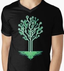 Tree of Technological Knowledge Men's V-Neck T-Shirt