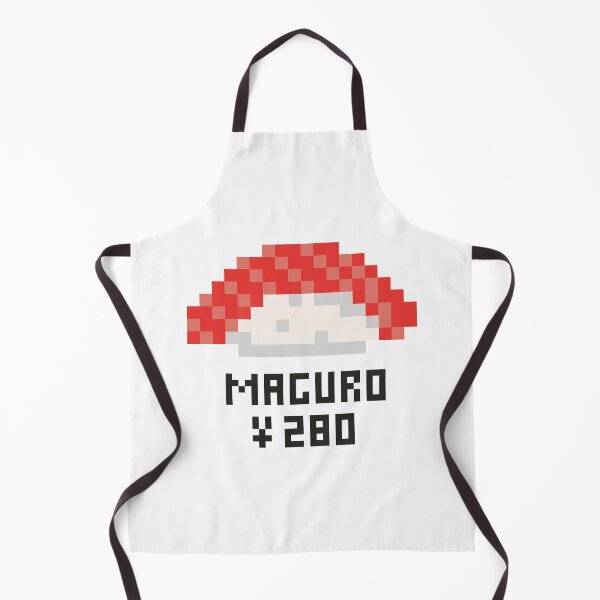 Item preview, Maguro Tuna Nigiri Sushi Pixel Art designed and sold by AnnaYenardi.