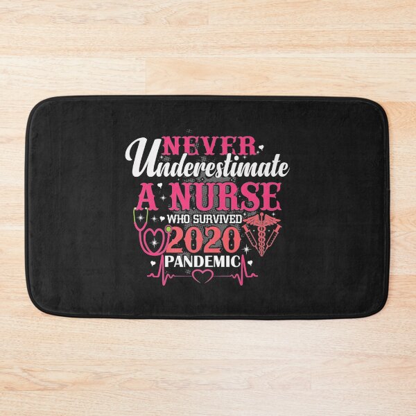 Item preview, Never Underestimate A Nurse Who Survived 2020 designed and sold by zellaplrnli.